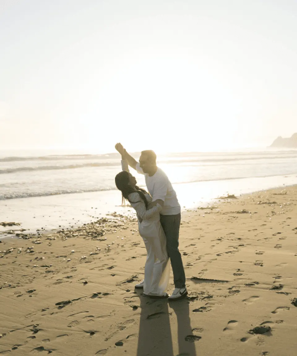 Couple on the beach
